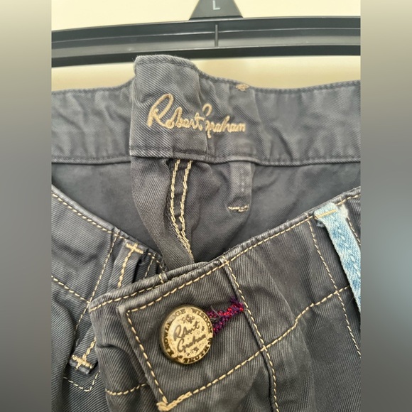 Robert Graham Slim Jim Grey Pants - Picture 2 of 4